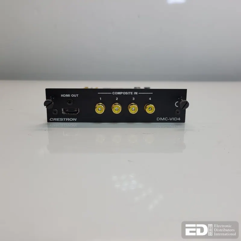 Crestron DMC-VID4 Quad Video Input Card for DM Switchers. Used.